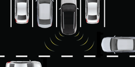 Hệ thống cảnh báo phương tiện cắt ngang phía sau (RCTA)